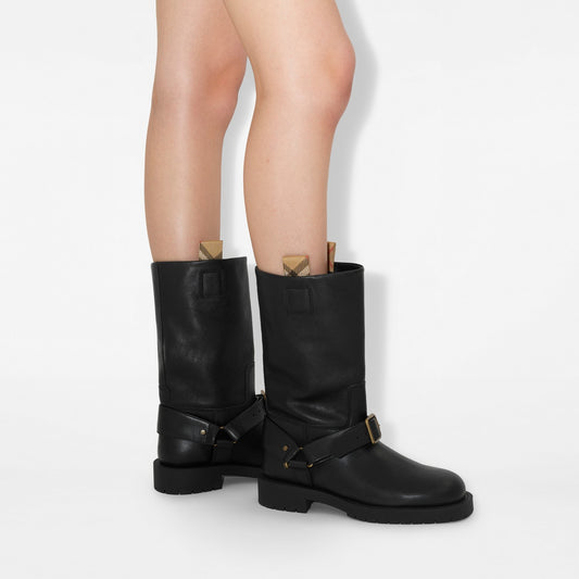 Suede Soft Saddle Low Boots