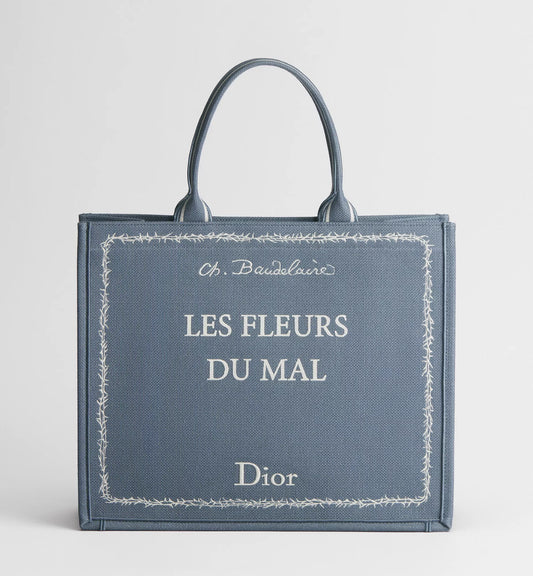 Large Dior Book Tote
