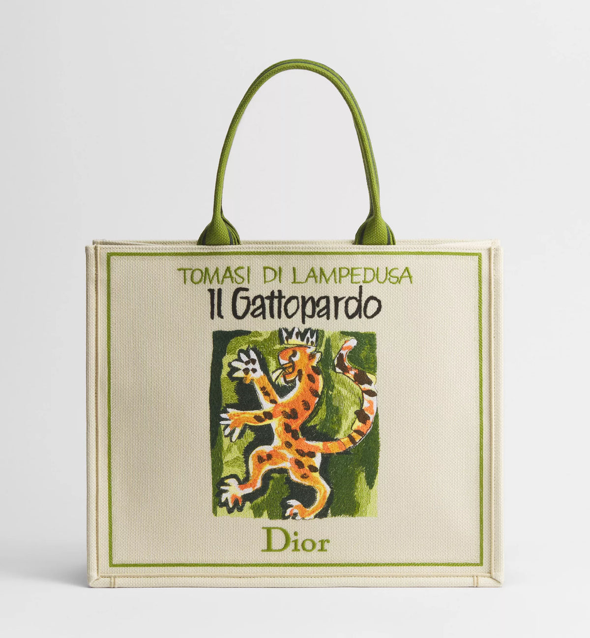 Large Dior Book Tote