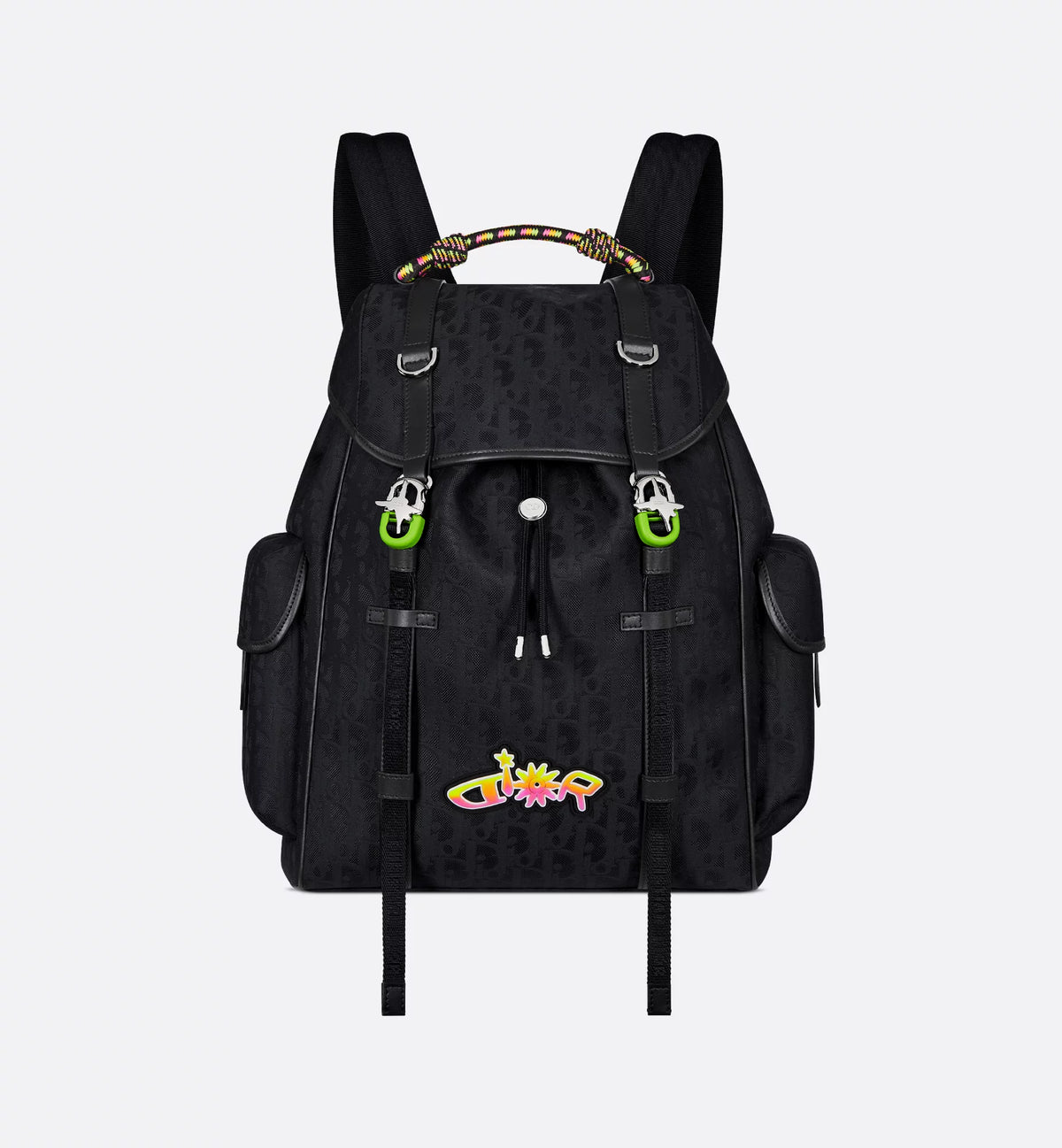 Dior And Lewis Hamilton Dior Hit The Road Backpack With Flap