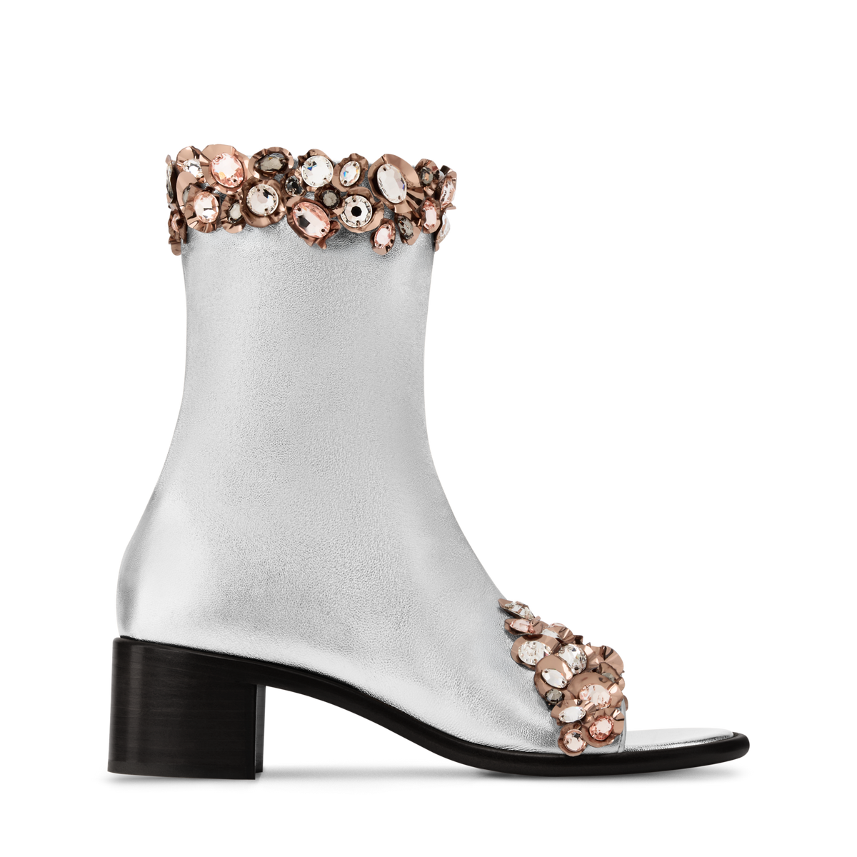 Talisman Open Toe Ankle Boots