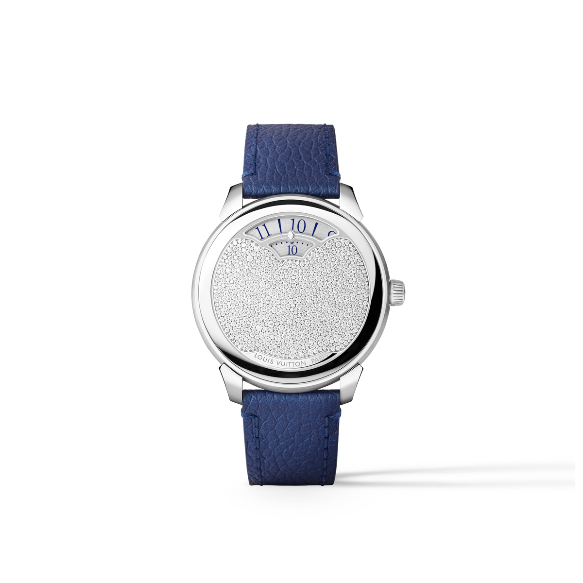 Tambour Convergence, Automatic, 37 MM Watch, Platinum and Diamonds