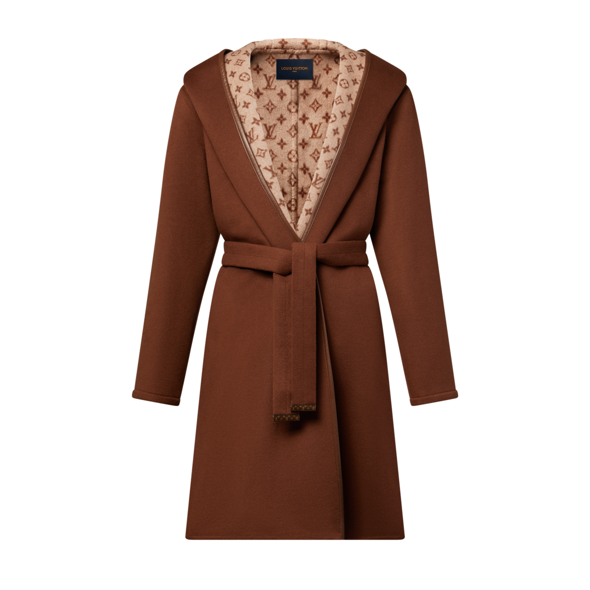 Signature Hooded Wrap Coat