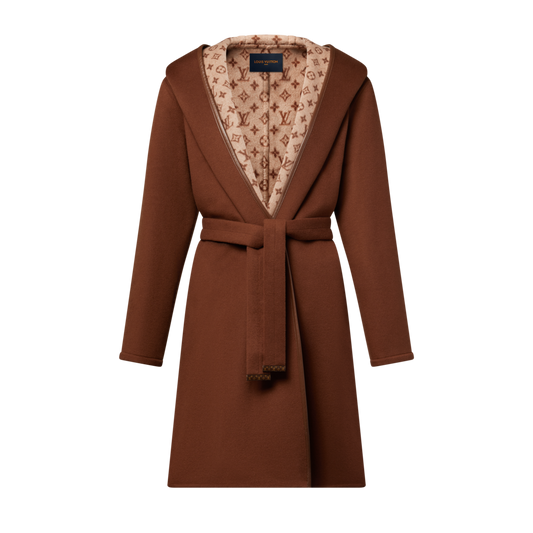 Signature Hooded Wrap Coat