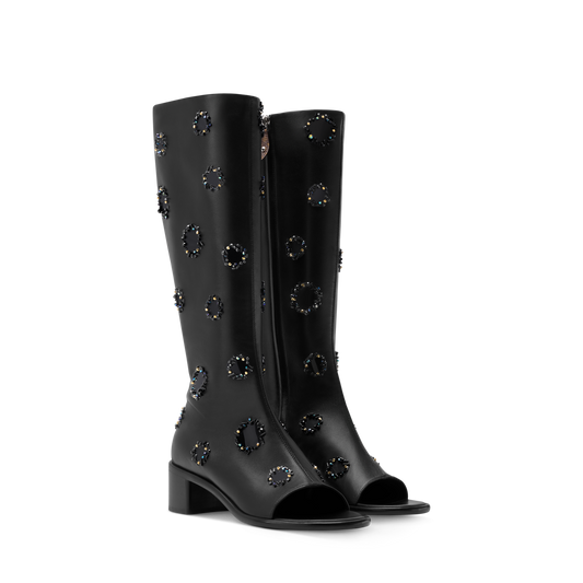 Talisman Open Toe High Boots