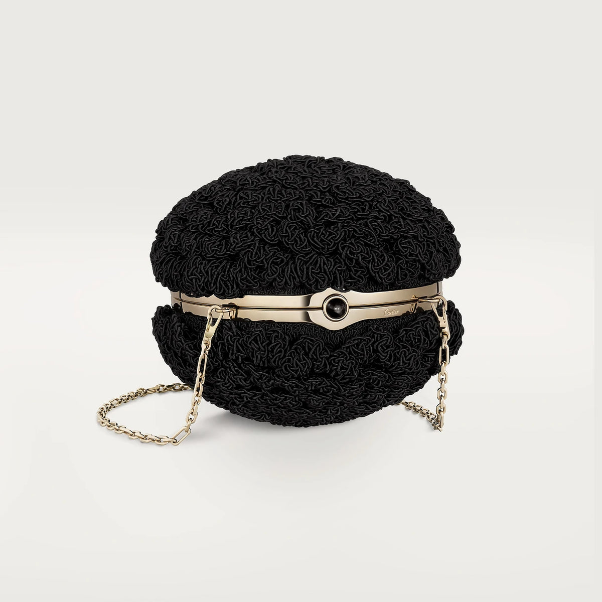 Round Crochet Bag, Cartier Soir