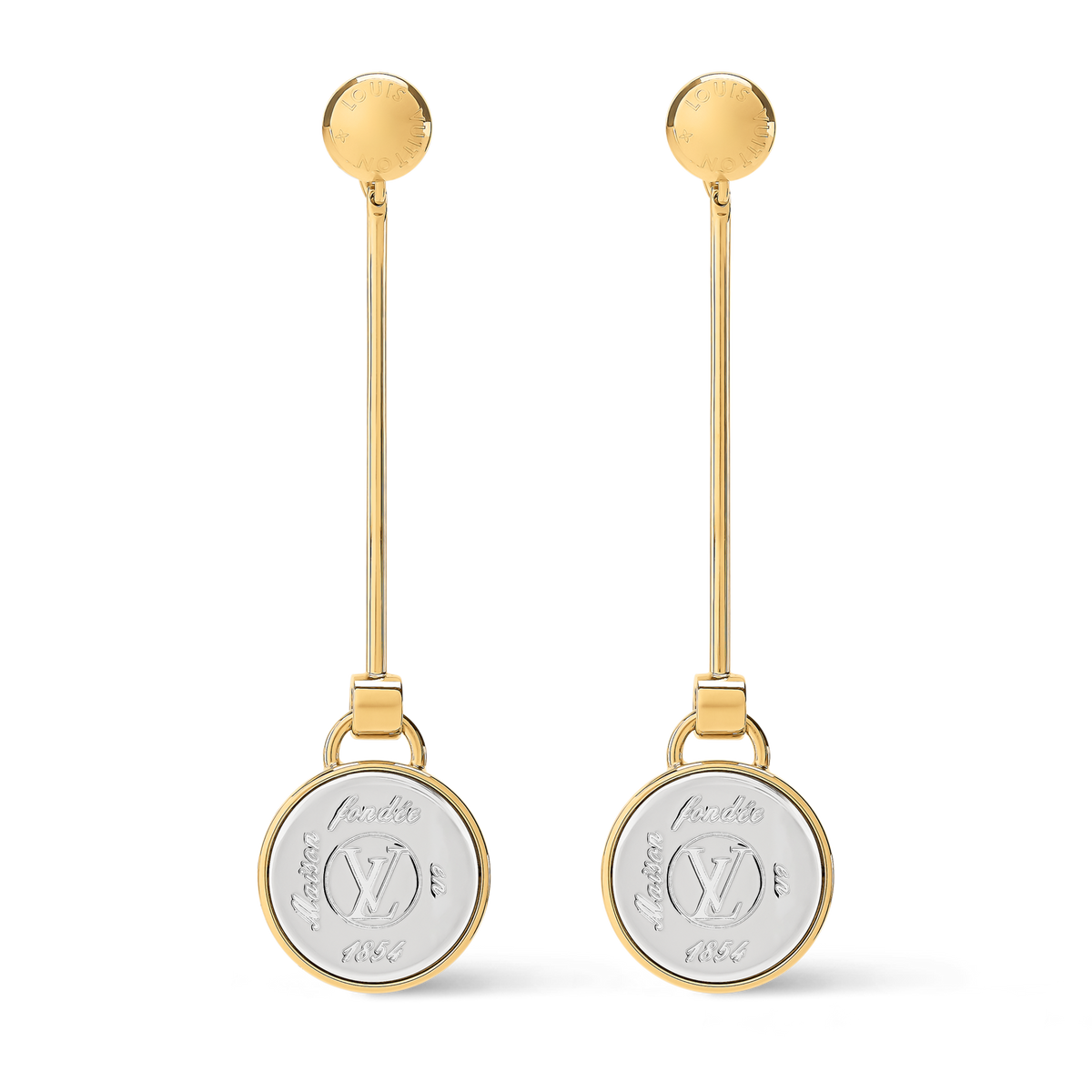 LV Signet Earrings