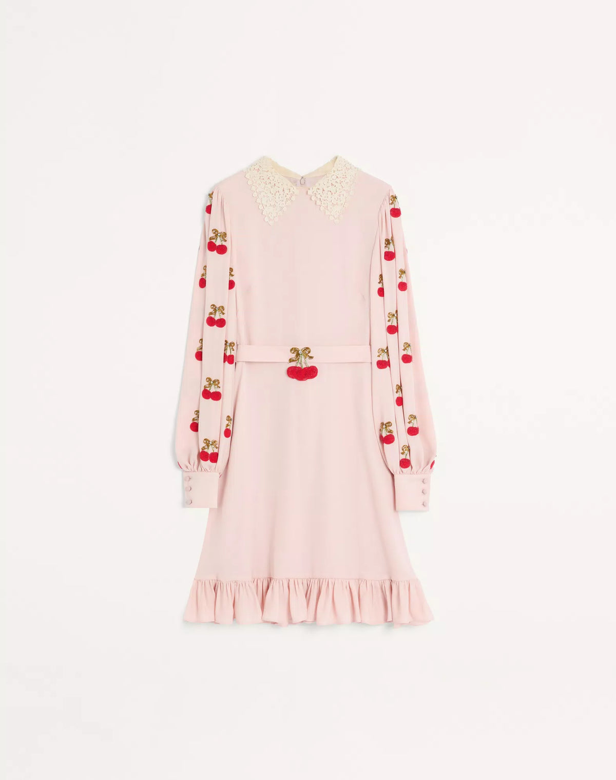 Embroidered Georgette Dress