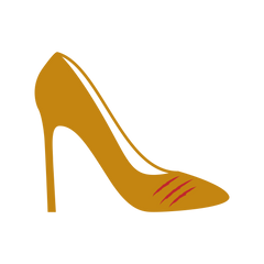 Women's Heels Full Color Restoration and Remove All Scratches