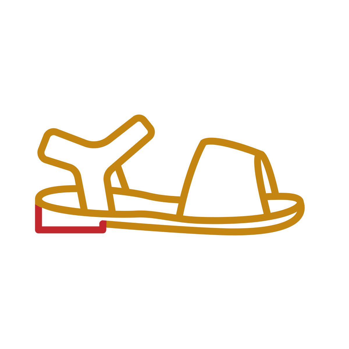 Flate & Sandal Heel Cap Repair