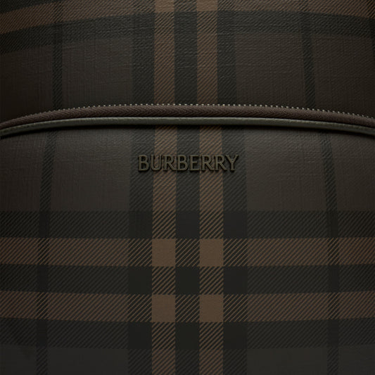 City Check Zip Backpack