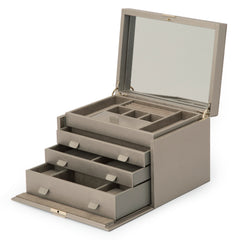 Palermo Large Jewelry Box Red