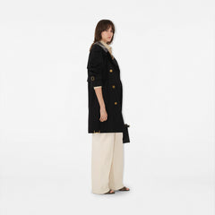 Mid-length Check Collar Castleford Trench Coat