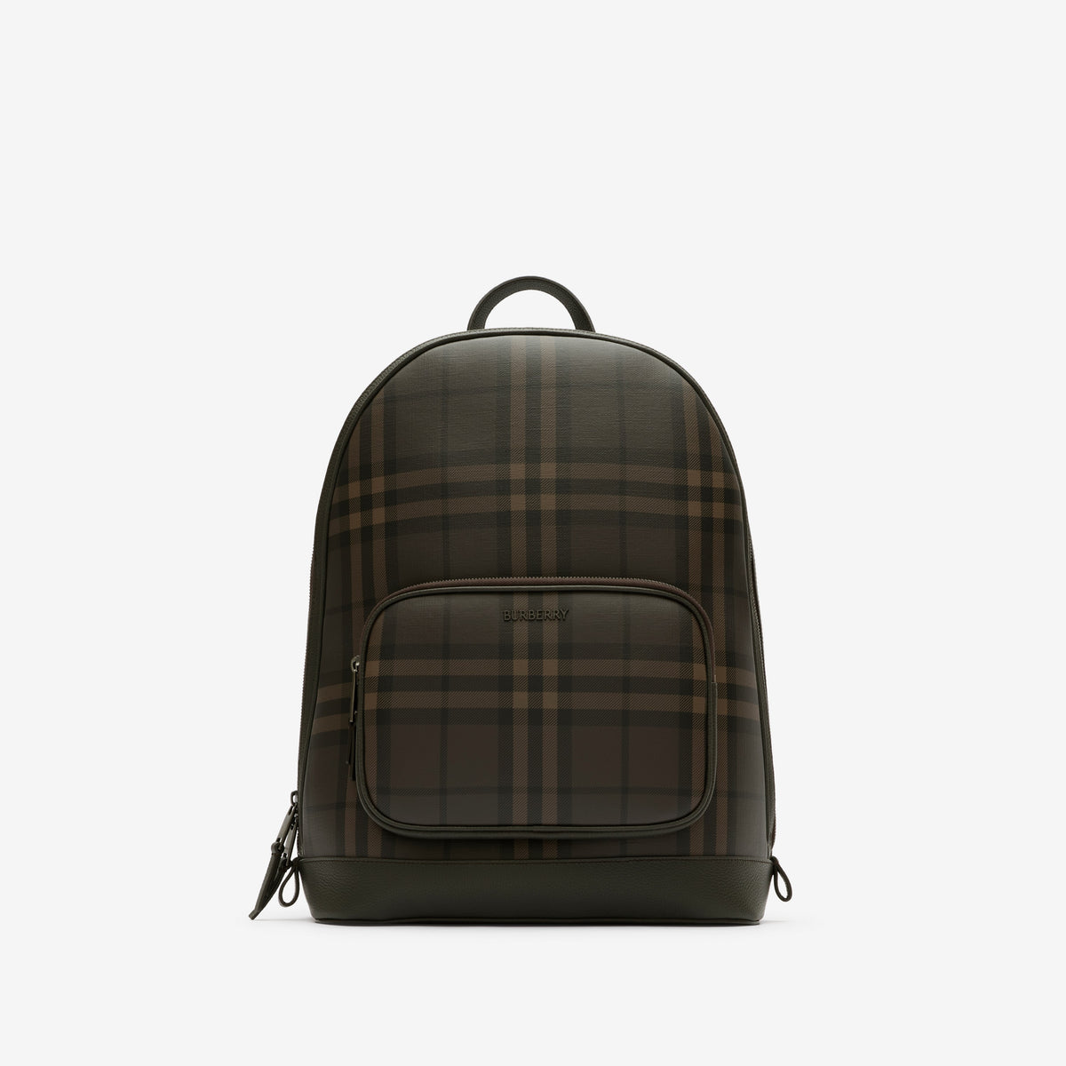 City Check Zip Backpack