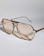 Rectangular Acetate Sunglasses