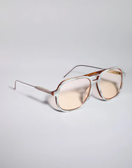 Rectangular Acetate Sunglasses