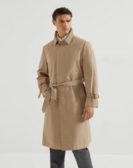 Water-resistant Techno Cotton Gabardine Outerwear