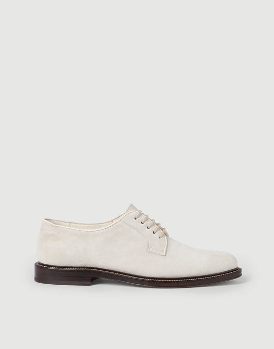 Reversed Calfskin Derbys