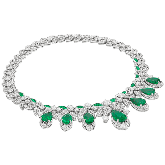 Acanthus Emerald Necklace