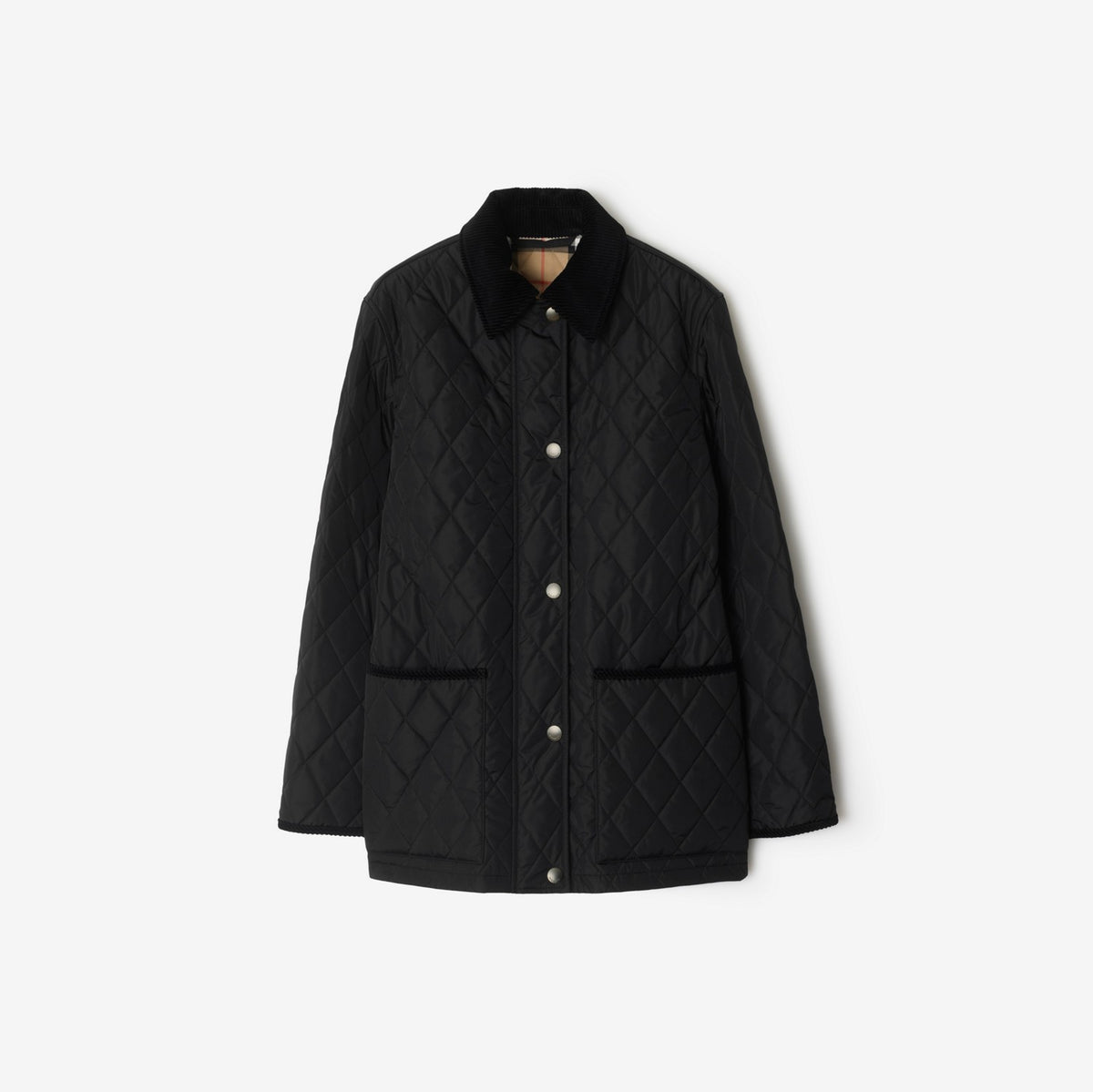 Quilted Nylon Barn Jacket