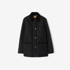 Quilted Nylon Barn Jacket