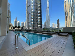 Posh & Arty Apt w/ Direct Burj Khalifa & Fountains Views