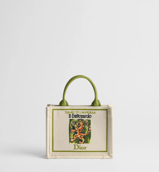 Mini Dior Book Tote with Strap