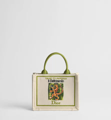 Mini Dior Book Tote with Strap