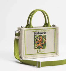 Mini Dior Book Tote with Strap