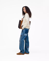 Patchwork Straight Jean