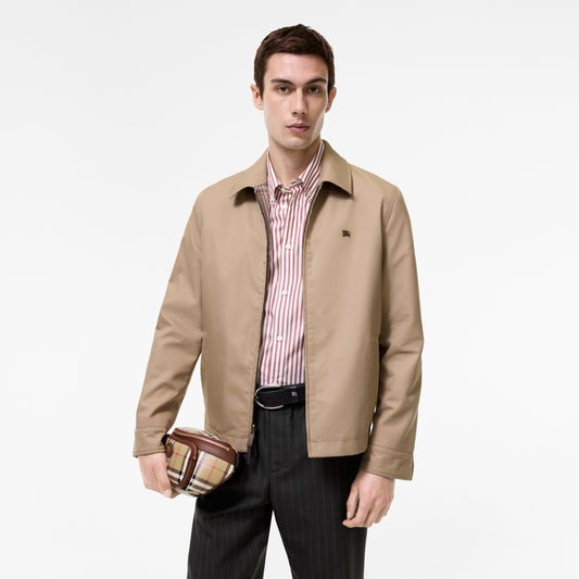 Reversible Tropical Gabardine Bloomsbury Harrington Jacket
