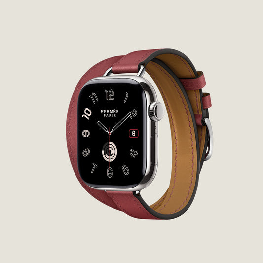 Series 10 Case & Band Apple Watch Hermès Double Tour 42 mm Series 10 Case & Band Apple Watch Hermès Double Tour 42 mm