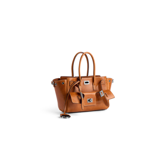 Women's Bel Air Carry All Bag Mini in Tan Cowboy