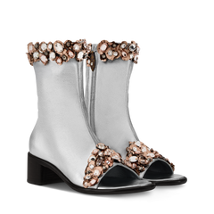 Talisman Open Toe Ankle Boots