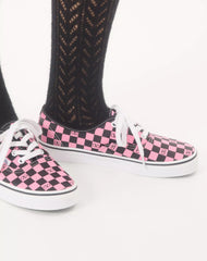 Valentino Garavani And Vans Low-Top Trainer in Fabric with VLogo Checkerboard Print