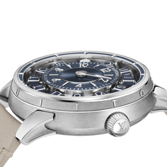 Tambour Taiko Spin Time Air, Automatic, 42.5 MM, White Gold