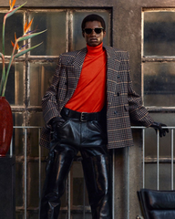 Motorcycle Belt In Leather