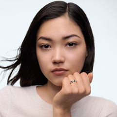 Le Damier de Louis Vuitton Medium Ring, Rose Gold and Diamonds
