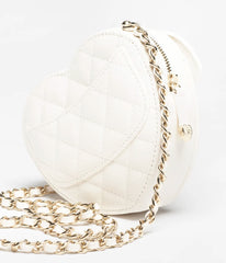 Heart Clutch With Chain