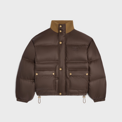 Puffer Jacket In Light Nylon