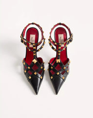 Studdy Kidskin Pumps 100mm