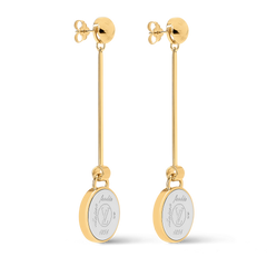 LV Signet Earrings