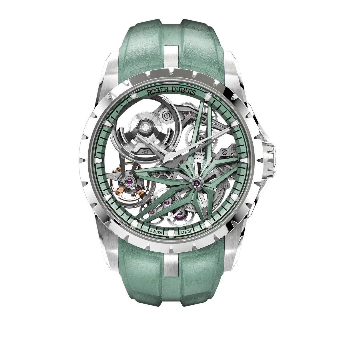 Excalibur Monobalancier Platinum DBEX1010 42mm, Automatic, Self-Winding