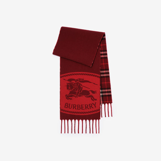 Reversible Knight Stamp Scarf