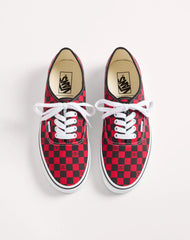 Ce Valentino Garavani And Vans Low-Top Trainer In Fabric With Vlogo Checkerboard Print