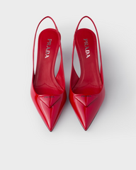 Patent Leather Slingback Pumps