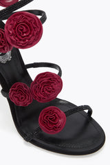 Rosalia Black Sandal 100