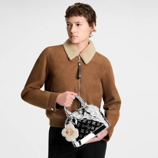 Vivienne Shearling Bag Charm