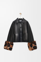 Turn-up Jacket In Nappa Lambskin