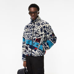 London Map Fleece Jacket